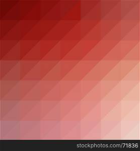 Abstract Red Triangle Background. Abstract Red Triangle Background. Modern Mosaic Pattern. Template Design for Banner, Poster