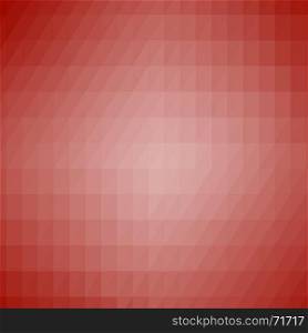 Abstract Red Triangle Background. Modern Mosaic Pattern. Template Design for Banner, Poster. Abstract Red Modern Mosaic Pattern