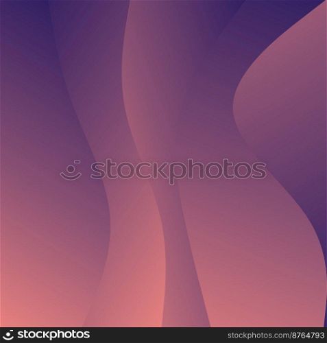 Abstract Red Waves background. Dynamic shapes composition