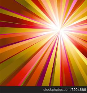 Abstract red, yellow and violet background