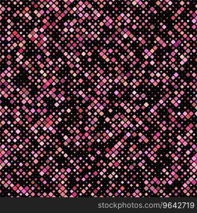 Abstract repeating rounded square pattern Vector Image
