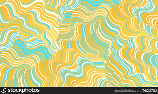 Abstract retro Background distorted lines. Psychedelic stripes. Vector illustration for brochure, flyer, card, banner or cover.. Abstract Background distorted lines liquid shape. Psychedelic stripes. Vector illustration for brochure, flyer, banner or cover.