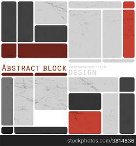 Abstract retro blocks design background colorful, Vector