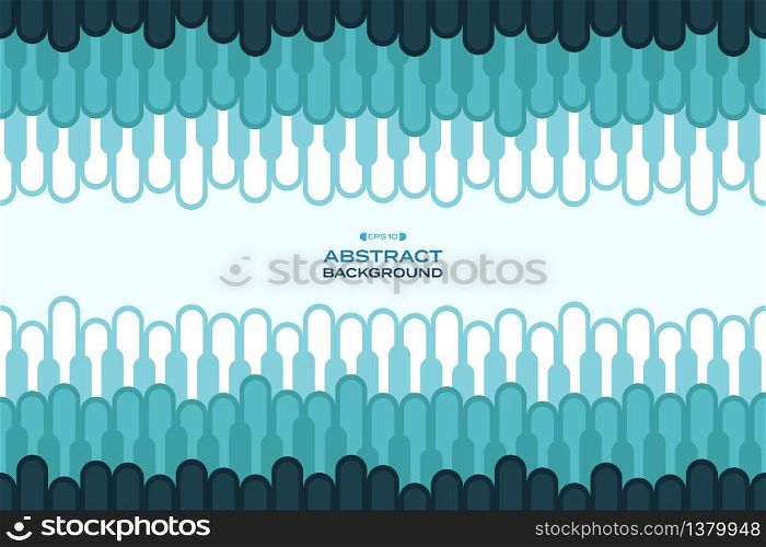 Abstract round blue wavy pattern lines element artwork background. Decorate for ad, poster, template, print. illustration vector eps10
