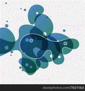 Abstract round shapes vector background.. Abstract round shapes vector background
