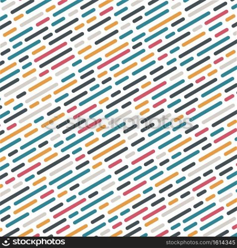 Abstract rounded lines pattern decorative artwork template. Cover design for colorful stripe tech background. illustration vector
