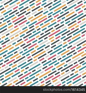 Abstract rounded lines pattern decorative artwork template. Cover design for colorful stripe tech background. illustration vector