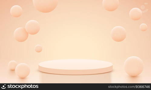 Abstract scene background. Cylinder podium background. Product presentation, mock up, show cosmetic product, Podium, stage pedestal or platform. Vector illustration. Abstract scene background. Cylinder podium on background. Product presentation, mock up, show cosmetic product, Podium, stage pedestal or platform.