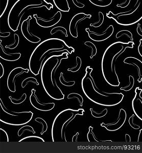 Abstract seamless background design cloth texture with banana elements. Creative vector endless fabric pattern with shapes of small bananas. Simple soft graphic tile images for wallpaper.. Abstract seamless background design cloth texture with banana elements. Creative vector endless fabric pattern with shapes of small bananas. Simple soft graphic tile images for wallpaper or textile.