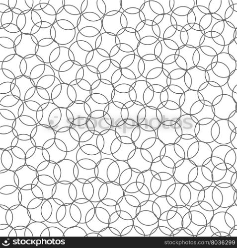 Abstract seamless background made of set of rings, circles