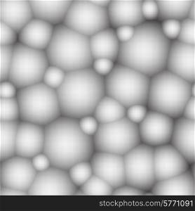 Abstract seamless background of rounds, vector illustration.