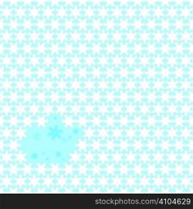 Abstract seamless christmas background with snow flakes and copyspace