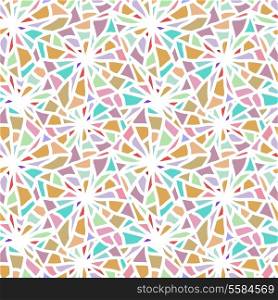 Abstract seamless color mosaic texture