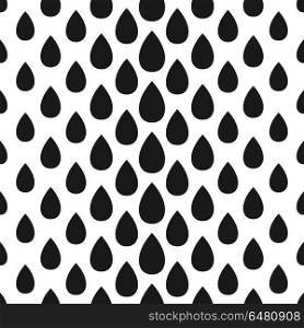 Abstract seamless drop pattern. Monochrome black and white texture. Repeating geometric simple graphic background. Abstract seamless drop pattern. Monochrome black and white texture. Repeating geometric simple graphic background.