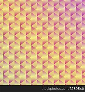 Abstract seamless geometric cubic background, vector illustration