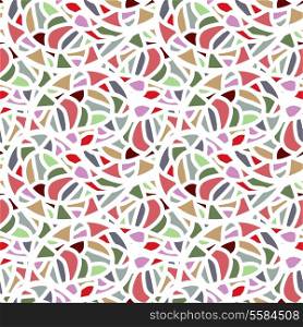 Abstract seamless mosaic pattern