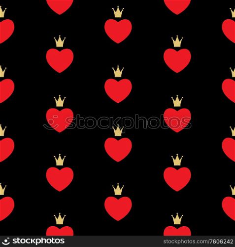 Abstract Seamless Pattern Background witj Love Heart Symbol. Vector Illustration EPS10. Abstract Seamless Pattern Background witj Love Heart Symbol. Vector Illustration