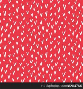Abstract seamless pattern. Hand drawn vector illustration. Pen or marker doodle sketch. Red and white scribble.. Abstract seamless pattern. Hand drawn vector illustration. Pen or marker doodle sketch. Red and white scribble