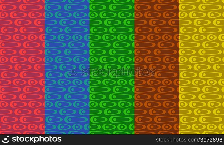 Abstract seamless pattern with chain. Simple bright vector ornament for textile, prints, wallpaper, wrapping paper, web etc. Available in EPS