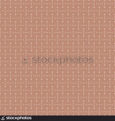 Abstract Seamless Pattern with Dots