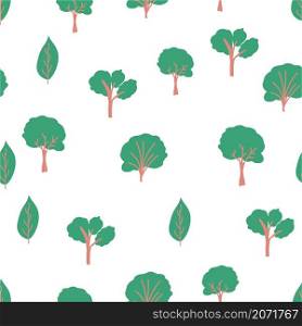 Abstract seamless pattern with forest. background for various surface. Trendy hand drawn textures.. Abstract seamless pattern with autumn forest. background for various surface. Trendy hand drawn textures.