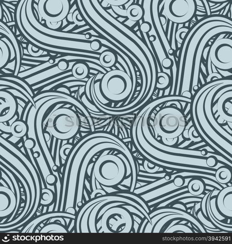 Abstract seamless pattern with industrial elements.