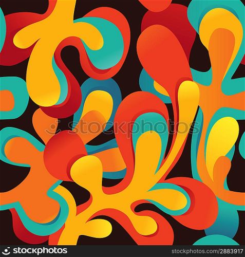 abstract seamless pattern with splash