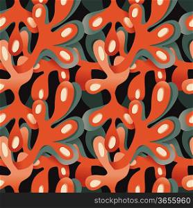 abstract seamless pattern with splash - vector modern background