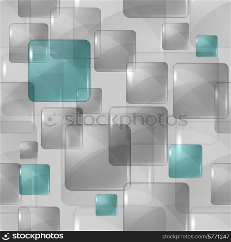 Abstract seamless pattern with transparent squares. Eps 10.. Abstract seamless pattern with transparent squares. Eps 10