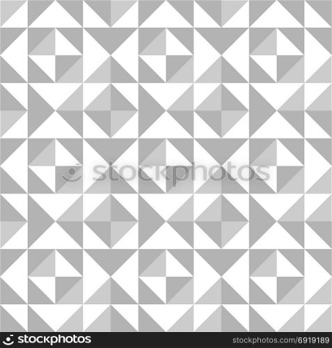 Abstract seamless pattern with triangles