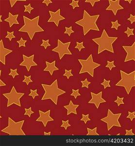 abstract seamless repeat pattern with stars