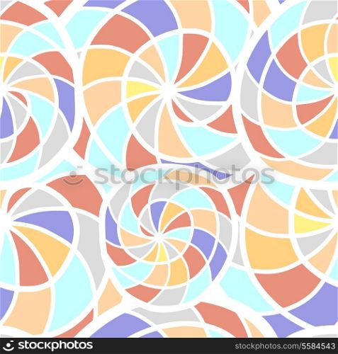 Abstract seamless texture with spiral elements
