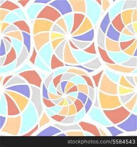 Abstract seamless texture with spiral elements