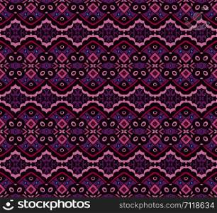Abstract seamless tiled vector design pattern ornamental. Geometric fabric ikat. Tribal vintage abstract geometric ethnic seamless pattern ornamental