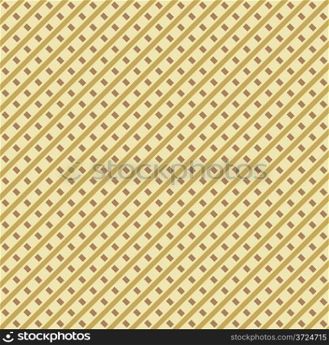 Abstract seamless yellow diagonal stripes geometric vector pattern.