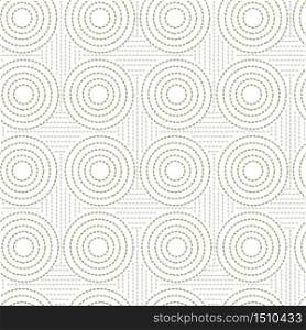 Abstract seeds dot geometric shapes seamless pattern for background, fabric, textile, wrap, surface, web and print design.