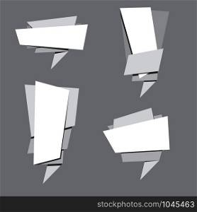Abstract shape elements for info graphics