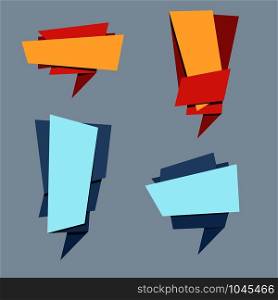 Abstract shape elements for info graphics