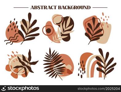 Abstract shape vector illustration for banner, poster, flyer