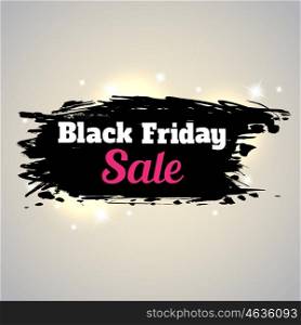 Abstract shining background for Black Friday sale.
