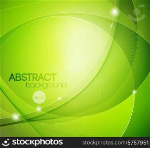 Abstract shiny green vector template background. EPS 10. Abstract shiny vector template background