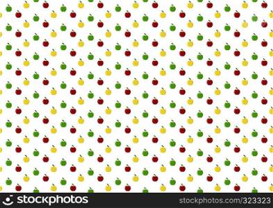 Abstract simple Apple background, simple flat design