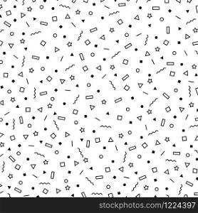 Abstract simple black element of geometric pattern design background. Use for poster, artwork, ad, page. illustration vector eps10