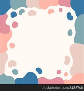 Abstract simple design painting, vector illustration