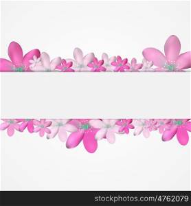 Abstract Simple Flower Pattern Background EPS10. Abstract Simple Flower Pattern Background