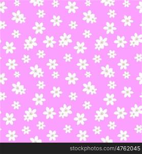 Abstract Simple Flower Seamless Pattern Background EPS10. Abstract Simple Flower Seamless Pattern Background