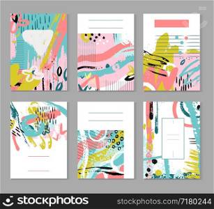 Abstract sketch and painting patterns. Contemporary fashion textures. Summer decor vector posters. Sketch doodle drawing painting, surface scribble illustration. Abstract sketch and painting patterns. Contemporary fashion textures. Summer decor vector posters