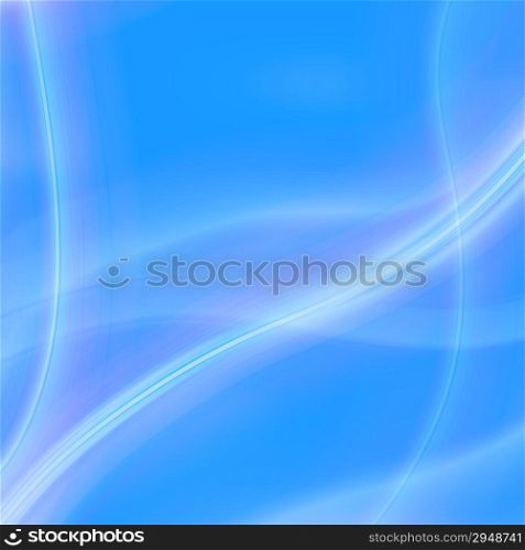 Abstract sky blue vector background with lines