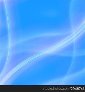 Abstract sky blue vector background with lines