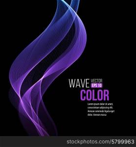Abstract smooth light lines vector background.. Abstract smooth light lines vector background. Eps 10.